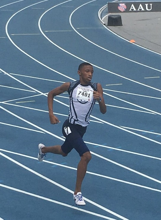 Christopher Brinkley 7th in the nation 15-16 Boys 400M 50.39